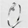 Pulseira Europeia, Americana e do Sudeste Asiático de Aço Inoxidável em Forma de Trevo de Quatro Folhas para Mulheres, Cravejada com Diamantes, Galvanoplastia a Vácuo, Não Desbota, Modelo Mais Vendido