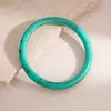 Pulseras Redondas de Acrílico con Degradado Transfronterizas Europeas y Americanas, Pulseras de Estilo Minimalista Coreano, Accesorios de Mano Versátiles de Moda de Lujo Ligero al por Mayor