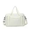 Elegante y versátil bolsa de viaje para viajes cortos, con un compartimento separado para artículos húmedos y secos, un compartimento para zapatos y un asa para facilitar su transporte, adecuada para actividades al aire libre, camping y fitness