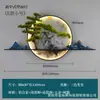 Nova luminária de parede estilo chinês sala de estar bem-vindo pinho pintura decorativa minimalista moderno fundo de sofá parede sala de chá mural luminárias