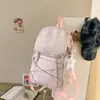 Ilhas Nubladas, Bolinhas, Mochila Weitian, Mochila para Estudante Universitário, Mochila de Viagem para Aluna do Ensino Médio, Mochila Atmosférica para Caminhada