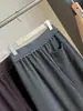 Calça Jogger Casual Relaxada Estilo Coreano Feminina Outono Novo Design com Renda Patchwork Cintura Alta Versátil Perna Larga