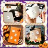 50 PIEZAS Pegatinas Lindas de Fantasma Pequeño para Acuarela para Diario Botella de Agua Maleta Decoración Impermeable DIY Troqueladas Venta al por Mayor Transfronteriza