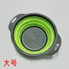Cesta Plegable para Filtrar Agua Cesta Plegable para Escurrir en la Cocina Cesta Plegable para Frutas Set de 3 Piezas Bandeja para Lavar Frutas Malla Filtrante Fregadero de Cocina
