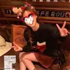 Navidad Lindo Felpa Lazo Oso Diadema Femenina Corazón Ambiente Festivo Diadema Accesorios Utilería para Fotos