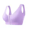Sutiã Esportivo Frontal Sem Aro Roupa Íntima para Mulheres Corrida À Prova de Impacto Push-Up Costas Bonitas Roupa Íntima Plus Size