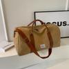 Bolsa de Lona para Mulheres, Grande Capacidade, Novo Modelo 2026, Bolsa Transversal Versátil para Viagens de Negócios, Bolsa de Mão Casual para Viagens de Curta Distância