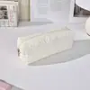 Neceser acolchado con diseño de conchas, superventas transfronterizo, gran capacidad, bolsa de aseo portátil para viajes y estuche para lápices/papelería elegante