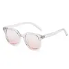 Nuevo Estilo Caliente Transfronterizo Gafas de Sol de Cuatro Clavos Multicolor Rubor Gafas de Sol Degradadas Artefacto de Maquillaje de Verano Hoja de Té Sol