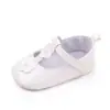 Zapatos para Bebé y Niño Pequeño de Primavera y Otoño 0-1 Año Suela Suave Transpirables Zapatos para Bebé Cuero PU Florales Combinan con Todo Zapatos de Princesa BM2328