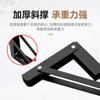 Suporte de triângulo dobrável de aço inoxidável Billy, suporte de parede de partição, placa de armazenamento, suporte de carga espessado, suporte de ângulo reto fixo