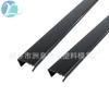 Ranura en U de Plástico Ranura para Luz de Plástico PVC Material de Forma Especial Extrusión en Frío Tira de Tarjeta Decorativa Tira de Borde para Tablero Kt Tira de Tarjeta para Vidrio Tira de Borde