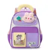 Mochila Ligera Descompresión Infantil Nueva Dibujos Animados Linda Mochila para Niños de 3-6 Años Bolso Infantil Mochila de Jardín de Infancia Niñas
