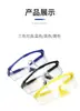 Los fabricantes suministran gafas protectoras de pierna telescópica azules y blancas, gafas HD a prueba de salpicaduras, a prueba de polvo, resistentes a impactos, gafas de protección laboral