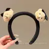 Nuevas diademas de dibujos animados para mujer, diseñadas para lavarse la cara, populares para usar con mascarillas faciales, de ala ancha, sencillas, elegantes y de alta calidad, accesorios para el cabello