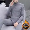 Traje térmico de terciopelo alemán para hombre talla grande para gordos se puede usar ropa interior térmica de invierno un traje camisa base ropa de otoño long Johns