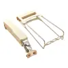 Pinza antiquemaduras para tazón, pinzas antideslizantes, pinza para platos de cocina, elevador de platos y tazones con aislamiento térmico de acero inoxidable