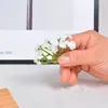 Ramos de Flores de Gipsófila de Goma Suave Artificial para Decoración DIY del Hogar Sala de Estar, Guirnaldas de Flores Artificiales de Plástico