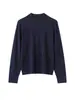 60 unidades lana fina con brillo manga larga brillo delicado versátil capa interior top base otoño e invierno esencial estilo temperamento suéter