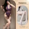 Deseo sexy ropa interior sexy encaje tentación mono mujeres perspectiva pijama suministros qqny traje uniforme 0255