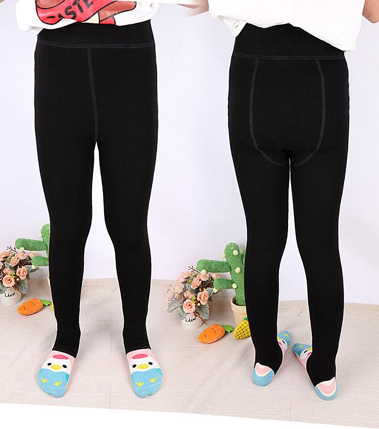 六指鼠8823纯色踩脚保暖裤14