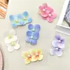 Pasador de Flor de Perla Phalaenopsis Pasador para Foto en la Costa Estilo Vacacional Pinza de Pato Lateral Accesorios para el Cabello Super Hada Tocado para Mujer