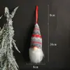 Suministros de Decoración Navideña Muñeco Hombre del Bosque de Lana Tejida Pequeño Colgante Muñeco sin Rostro Colgante para Decoración de Árbol de Navidad