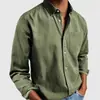 Otoño 2024 Nuevo Comercio Electrónico Transfronterizo Nueva Estación Independiente de Amazon Camisas de Manga Larga para Hombre Nuevas Blusas para Hombre