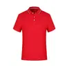 Camiseta de Trabajo de Seda de Hielo de Secado Rápido Camisa Polo de Manga Corta Estilo Unisex de Verano Impresión de Logo Gratuita
