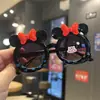 Óculos de Sol com Laço para Fotos Infantis Óculos de Sol Pontilhados Fofos para Bebês e Crianças Óculos de Sol Amor Transfronteiriço Anti-ultravioleta Fofo