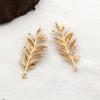 Aretes Colgantes de Cobre Fundido Estilo Antiguo Rama de Mimbre Accesorios para el Cabello Horquilla Materiales Accesorios Hanfu