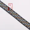 Cinta Jacquard Floral Pequeño de Sarga de 2.5 cm Decoración de Ventana para Textiles del Hogar Decoración de Ropa Accesorios de Encaje Hechos a Mano DIY G3559