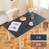 Alfombrilla Protectora para Mesa, Alfombrilla de Cuero de Vaca de Doble Cara, Alfombrilla Impermeable y Aislante Térmico para Mesa de Café, Lujo Ligero Retro, Sensación de Alta Gama, Tamaño Personalizado