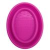 Fabricante em estoque silicone dobrável escova de lavar tigela escova de maquiagem escova de lavagem almofada de beleza ferramentas de limpeza almofada de lavagem
