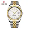 Reloj de pulsera para hombre, reloj luminoso, reloj para hombre Dawn, reloj de pulsera para negocio al por mayor, reloj de cuarzo para hombre con doble calendario