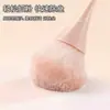 Brocha para Polvo de Uñas de Cintura Delgada, Cabezal Grande Ultrasuave, No Pierde Pelo, Brocha Multifuncional para Polvo de Uñas, Doble Uso para Maquillaje y Salón de Uñas