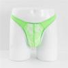 Tangas de Encaje Distintivas de Moda para Hombre con Soporte U de Cintura Baja Transparente Ropa Interior Sexy para Chicos