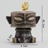 Fogão Boshan Retrô, Queimador de Incenso de Ponta de Dedo Dragão e Fênix, Queimador de Incenso Criativo Torre de Incenso, Queimador de Incenso Auspicioso, Ornamentos Zen para Casa