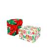 Amazon Rollo Navideño Tamaño Grande Papel de Envoltura de Regalo Santa Feliz Navidad Regalo