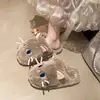 2026 Nuevo Gato de Dibujos Animados Peluche Zapatillas de Algodón de Moda Hogar Cálido Zapatos de Maternidad para Mujeres Comercio Transfronterizo