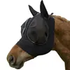 Fábrica em estoque e entrega rápida Capuz de cavalo anti-mosquito Máscara de cavalo respirável Máscara de cavalo Vários suprimentos equestres de máscara de cavalo impressa