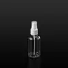 Tônico de Viagem Transparente Frasco Pequeno com Borrifador Perfume Engarrafado 100ml PET Poliéster Frasco Transparente com Borrifador
