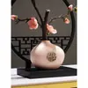 Nuevos Adornos Chinos Floreros para Arreglo Floral Sala de Estar Aparador de Vino Oficina Decoración Regalos de Inauguración Cerámica