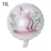 Balão de Folha de Alumínio de Unicórnio de Desenho Animado Decoração de Festa de Aniversário Infantil Balão de Cavalo Arco-Íris Balão de Arranjo de Aniversário de Bebê