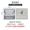 Luz Reflectante de Aluminio Fundido para Tachas Viales Marcador Vial Elevado Solar Tacha Vial de Plástico Marcador de Contorno de Acero Total de Una y Doble Cara