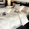 Conjunto de Roupa de Cama de Quatro Peças Luxo Leve de Alta Qualidade Classe A Cetim Algodão de Fibra Longa 100% Algodão Puro Todo Algodão Novo Estilo 2026 Lençol de Cama Capa de Edredom Roupa de Cama