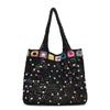 Bolsa de Hombro de Punto con Cuentas de Girasol Nueva para Primavera y Verano 2025, Pequeña, Estilo Mori, Estilo Perezoso, Dulce, Ligera