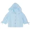 Ropa de Protección Solar para Niños, Cárdigan con Capucha, Tejido de Seda Helada Ligero y Transpirable, Ropa de Abrigo para Niños y Niñas, Chaqueta de Verano para Bebé, Camisa para Aire Acondicionado