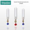 Aohu granel silicone jangada pesca flutuador assento de cobre não enrolado cabeça de flutuador rotativo assento de pesca linha principal pequenos acessórios atacado
