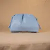 2025 Bolsa Nuvem Bolsa Dumpling Plissada Bolsa de Mão Feminina para o Dia a Dia Cor Sólida Simples Bolsa de Ombro Transversal Tendência Transfronteiriça